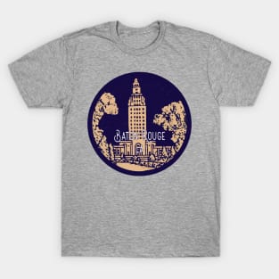 Baton Rouge Vintage Decal T-Shirt